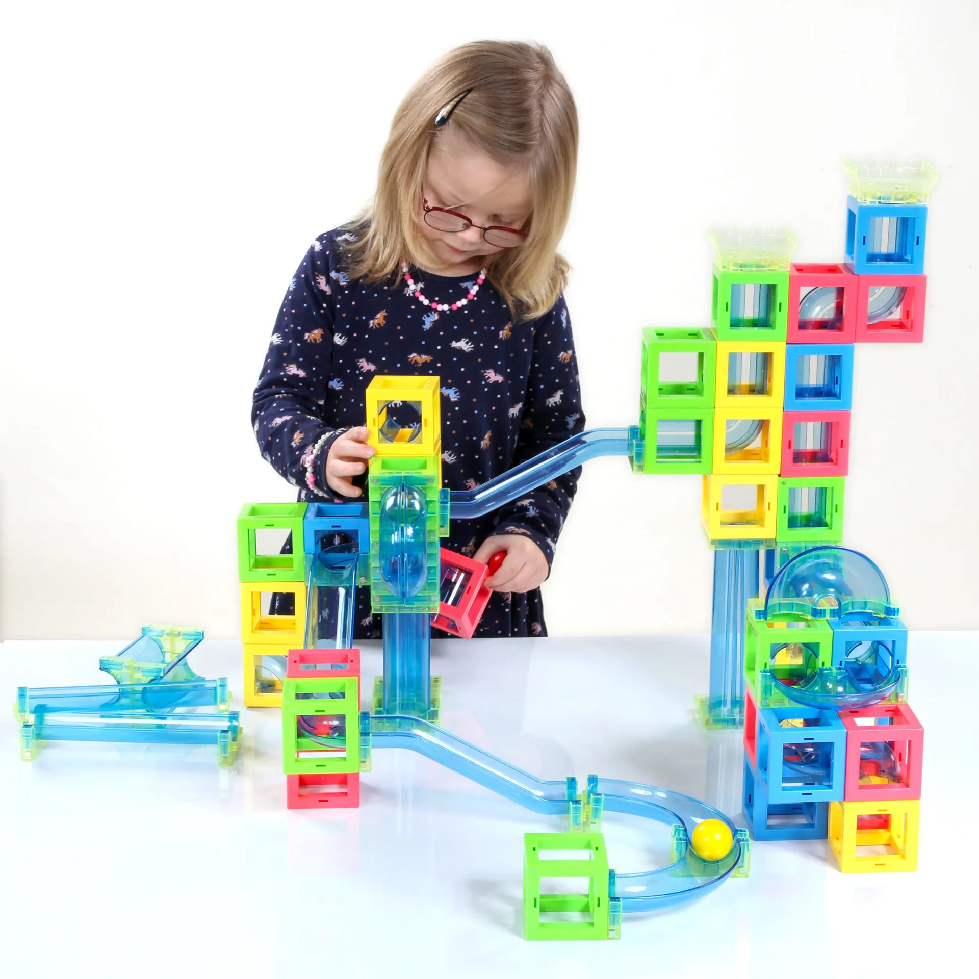 Magnetische Kugelbahn | Murmelbahn | Dragon Toys_26700_