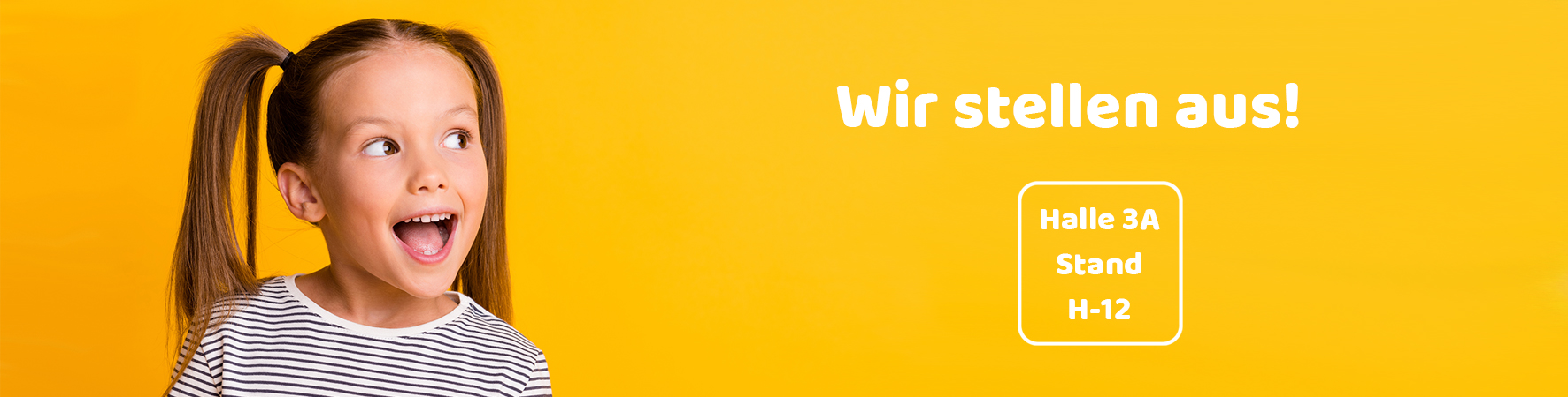 Messebanner Messe Banner mit Standinfo