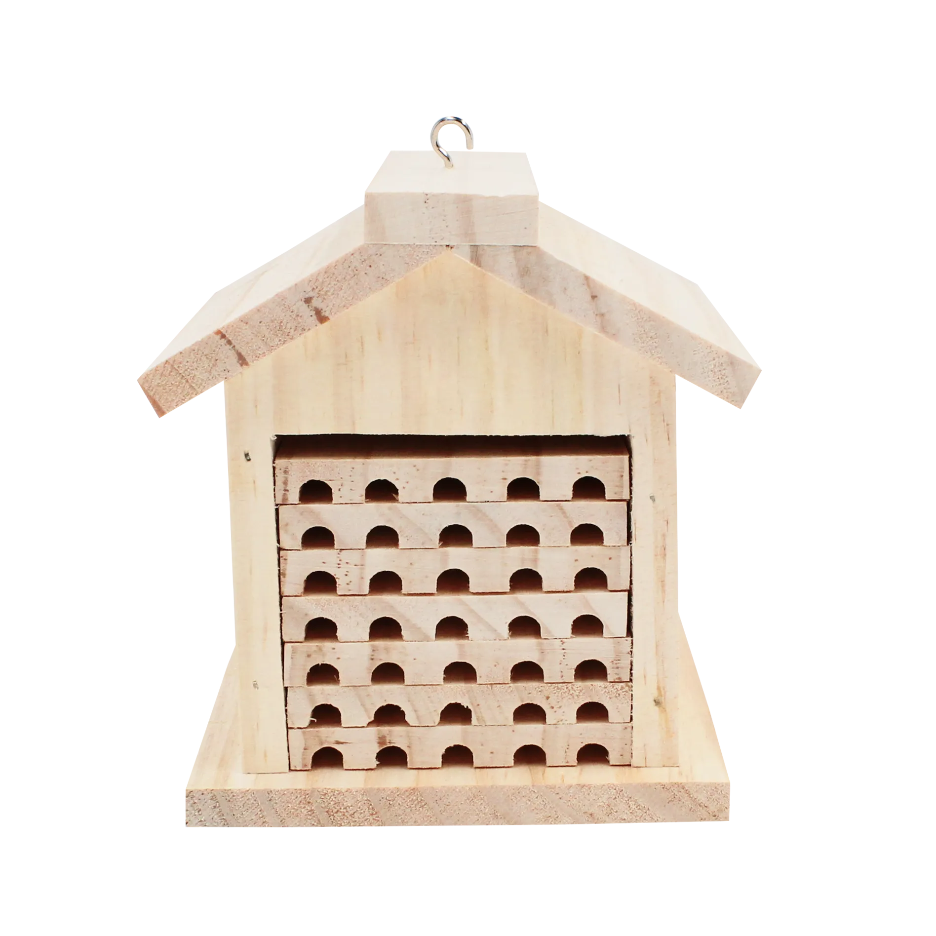 Bienenhotel DIY aus Holz
