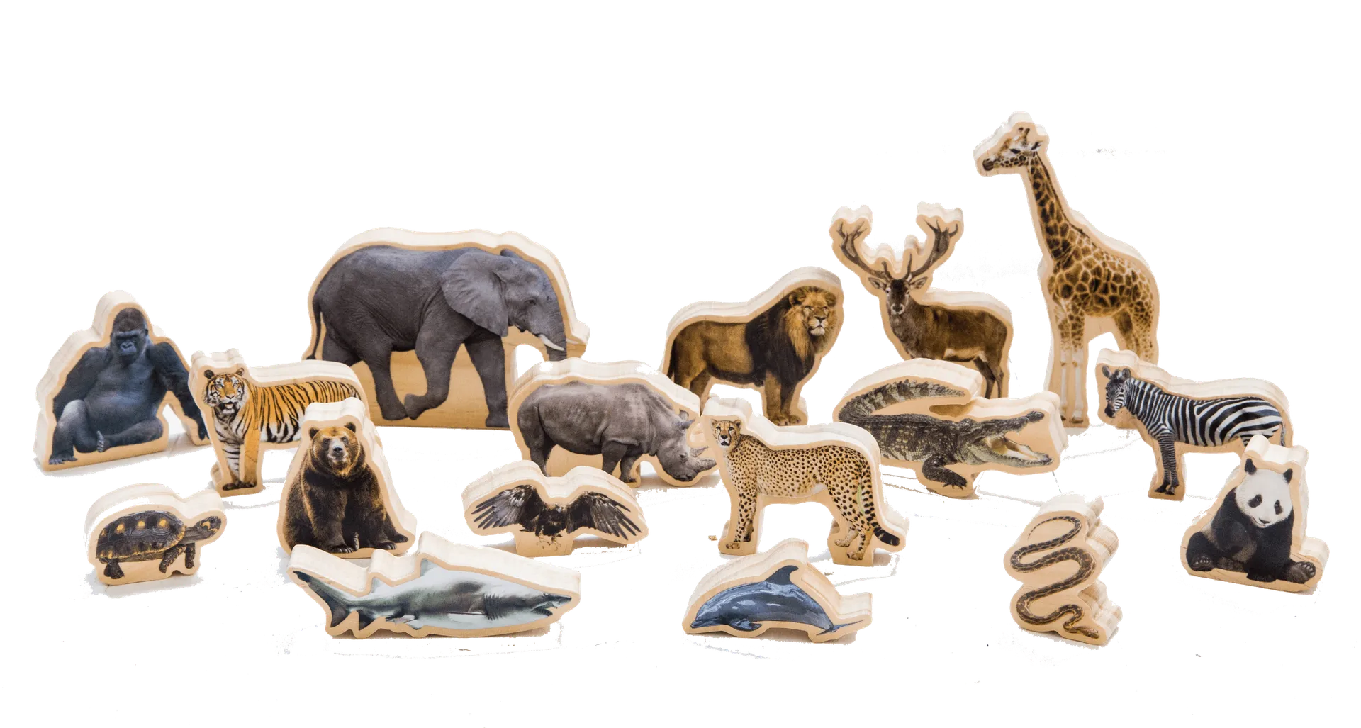 Wildtiere 17-teilig