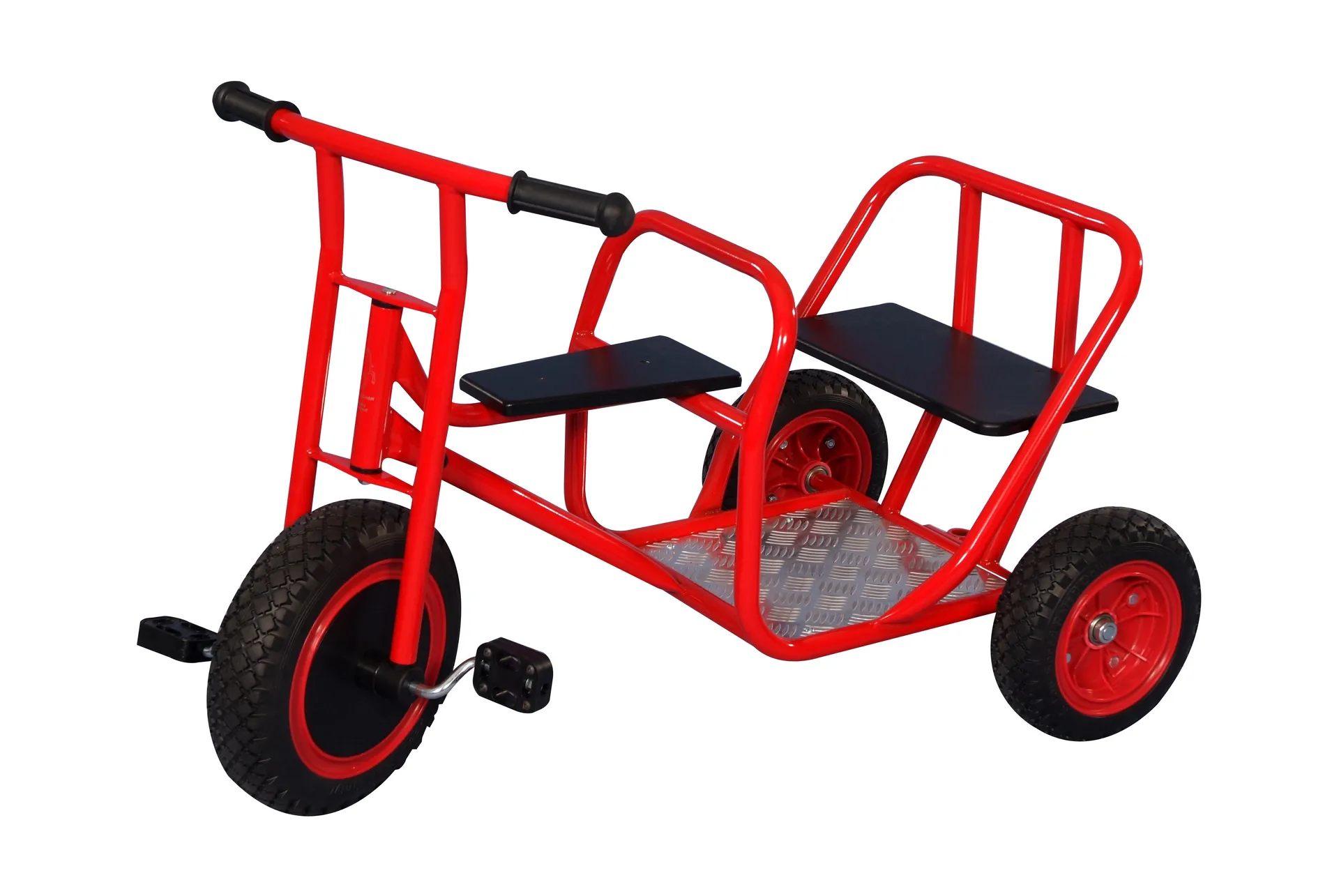 50606_weiß Dreirad Taxi Rot