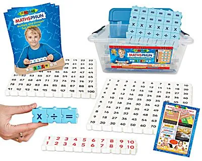 Mathsphun Multiplikation, Addition, Subtraktion und Divison Set | Morphun_25110_