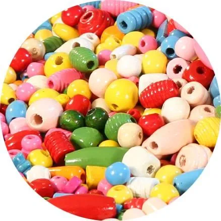 Bunte Holzperlen | Dragon Toys