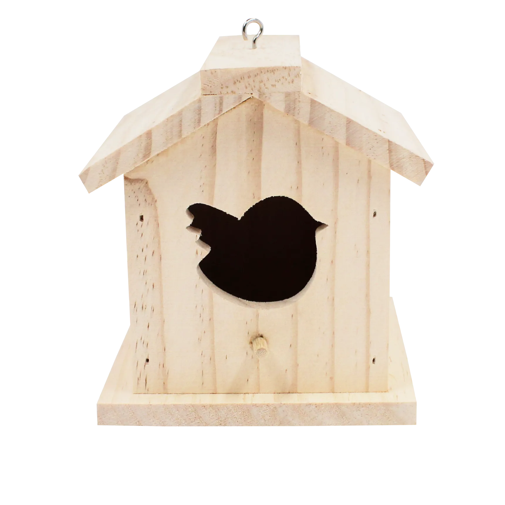 Vogelhaus auf weißem Hintergrund Vogelhaus DIY aus Holz | Dragon Toys