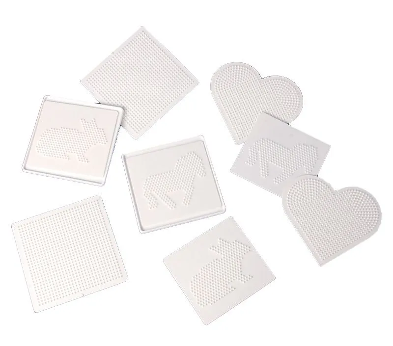 13074_2 Bügelperlen Steckplatten groß | Dragon Toys