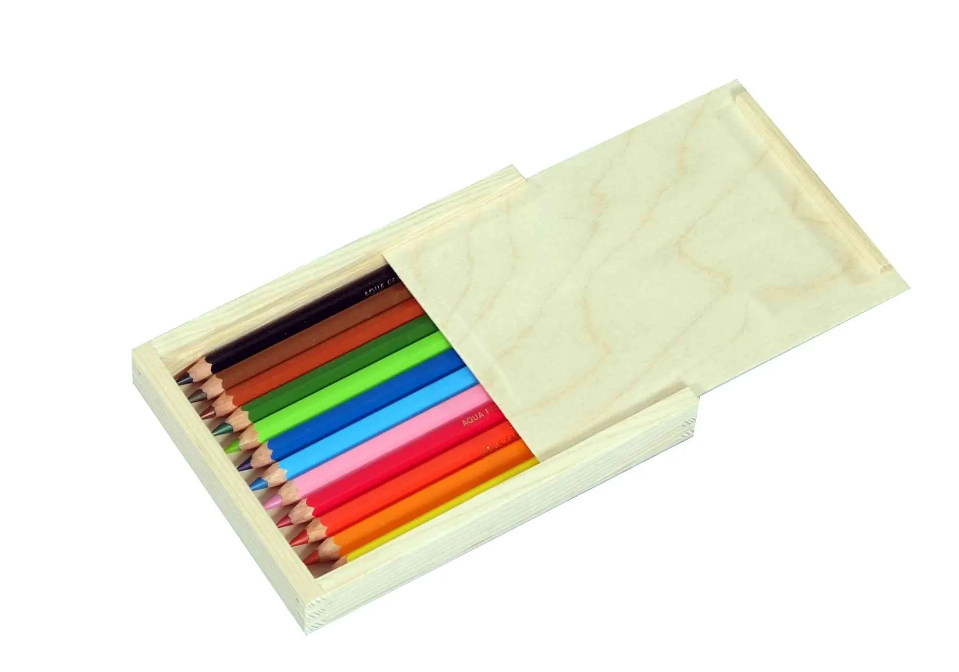 12512_2 12er Set Buntstifte Aqua Farbfuchs | Dragon Toys