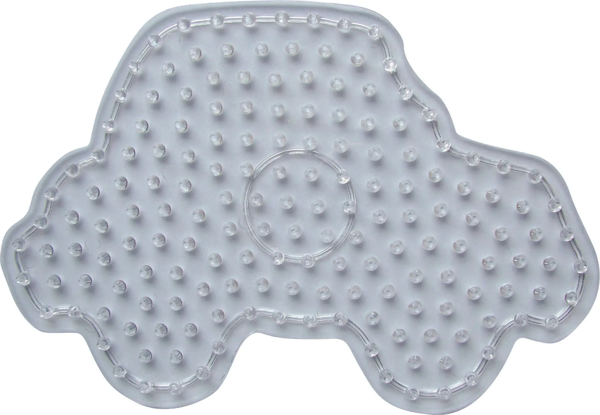 XL Bügelperlen Steckplatten | transparent | 3er Set | Dragon Toys