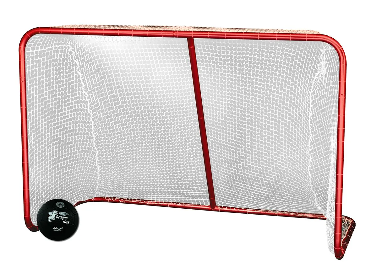 Fußballtor "ROT"