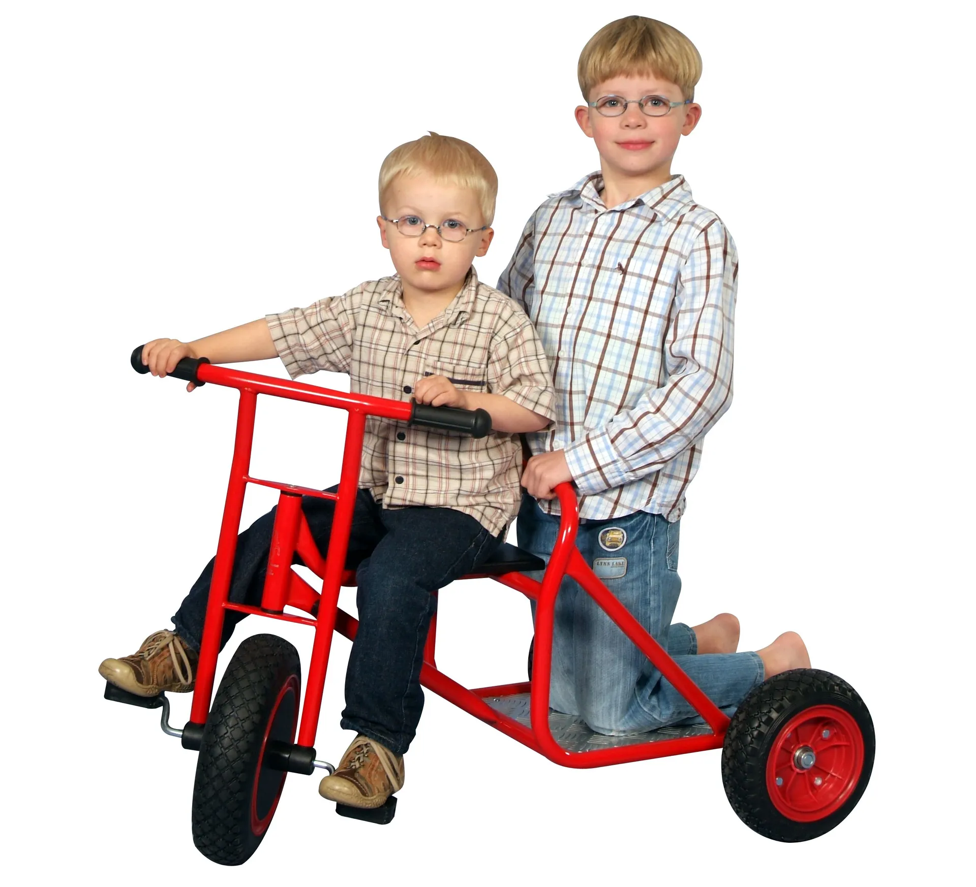 Dreirad Römerwagen Rot