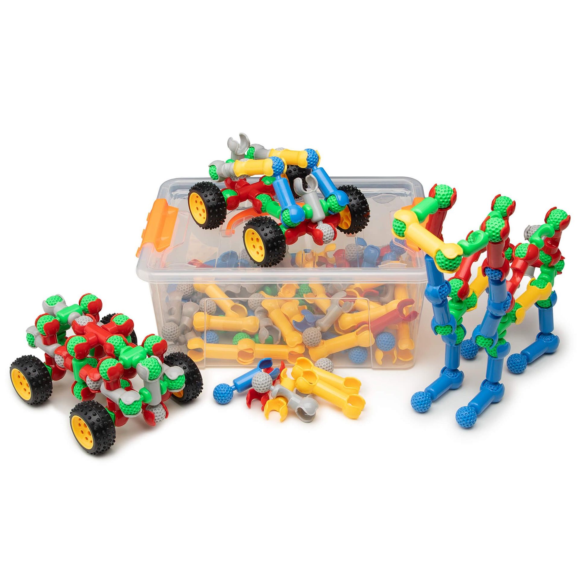 Klick Stax 160-tlg. inkl. 8 Räder | Dragon Toys