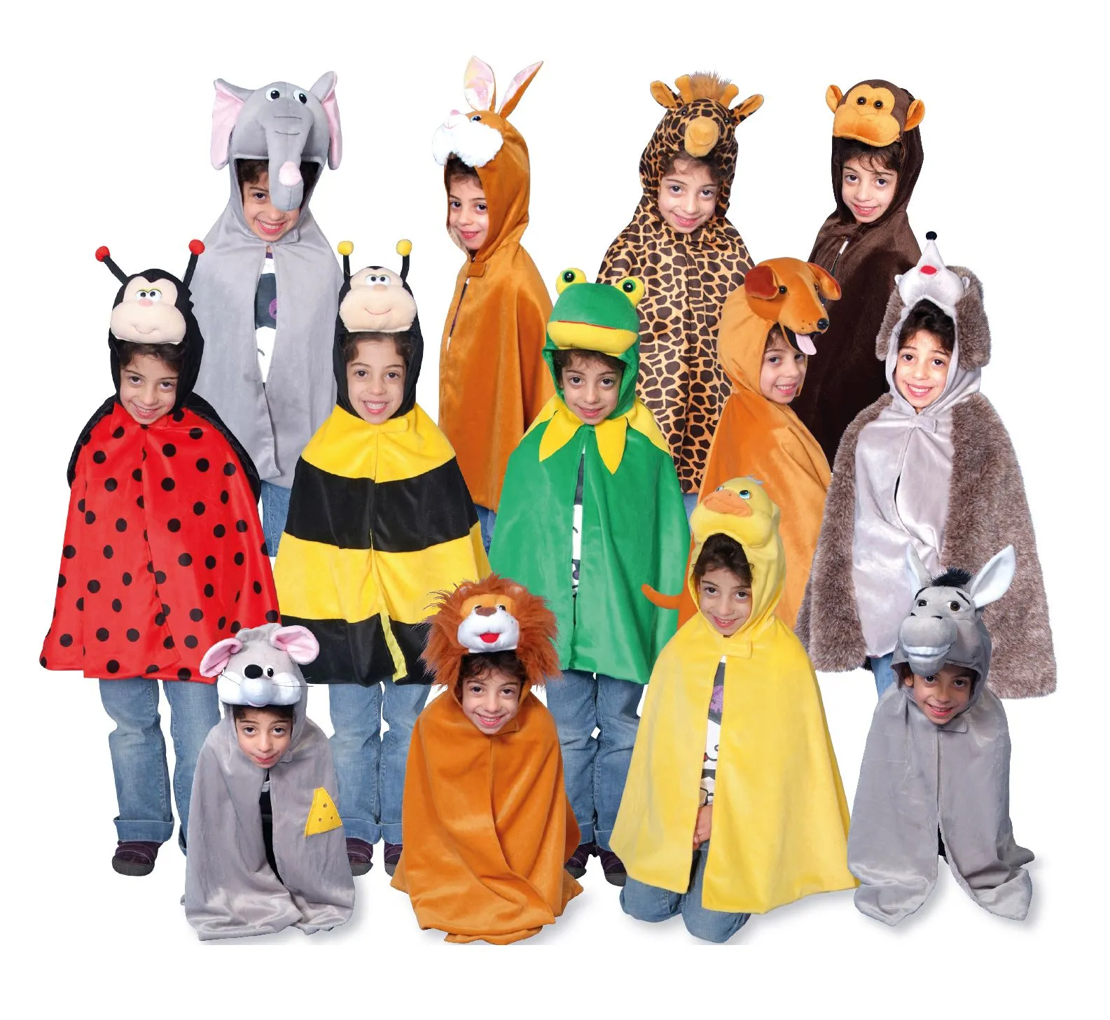 39030_00_kinderkostüme Kinderkostüme 13-tlg.| Dragon Toys