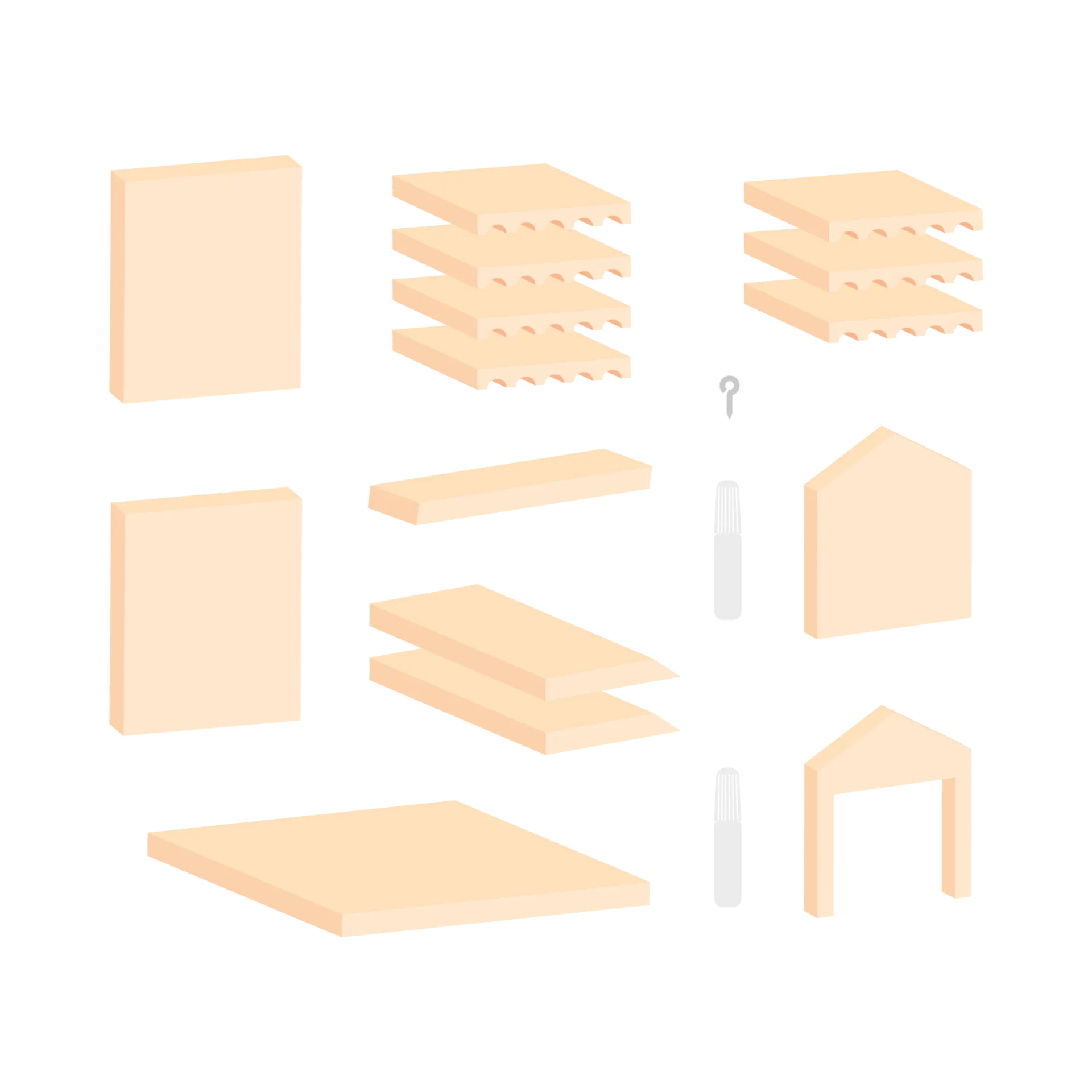 Bienenhotel DIY aus Holz